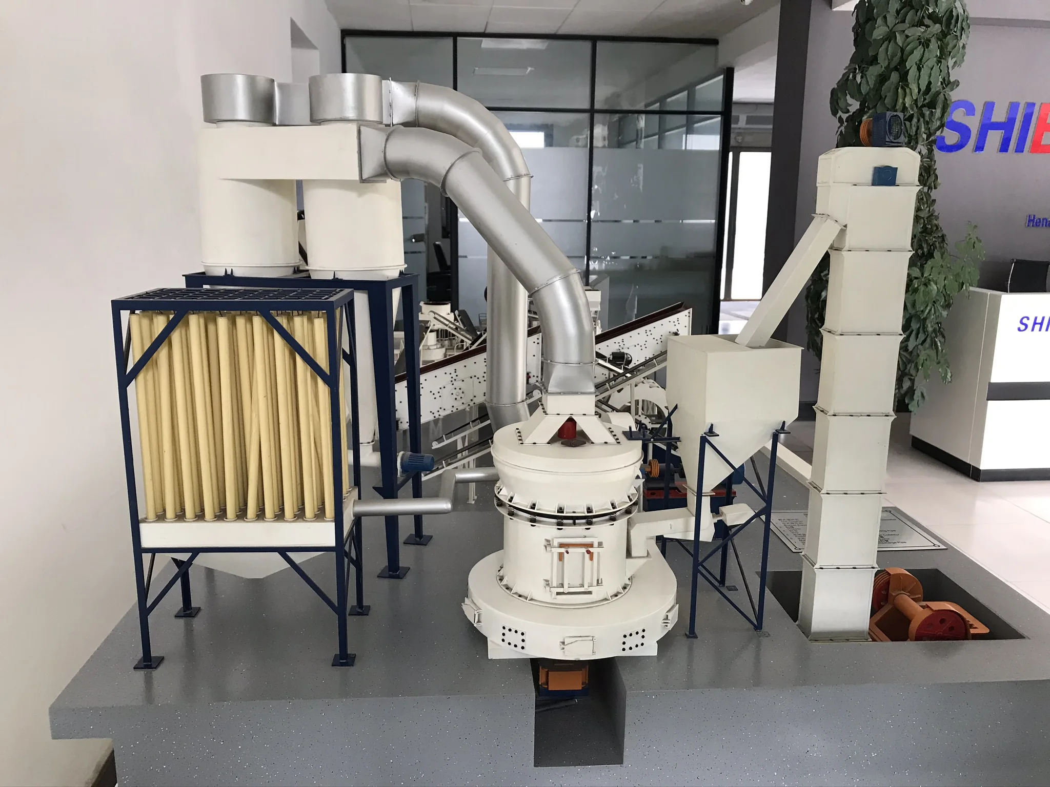 
Vertical Roller Mill Powder Grinding Machine Raymond mill for Calcium Carbonate 