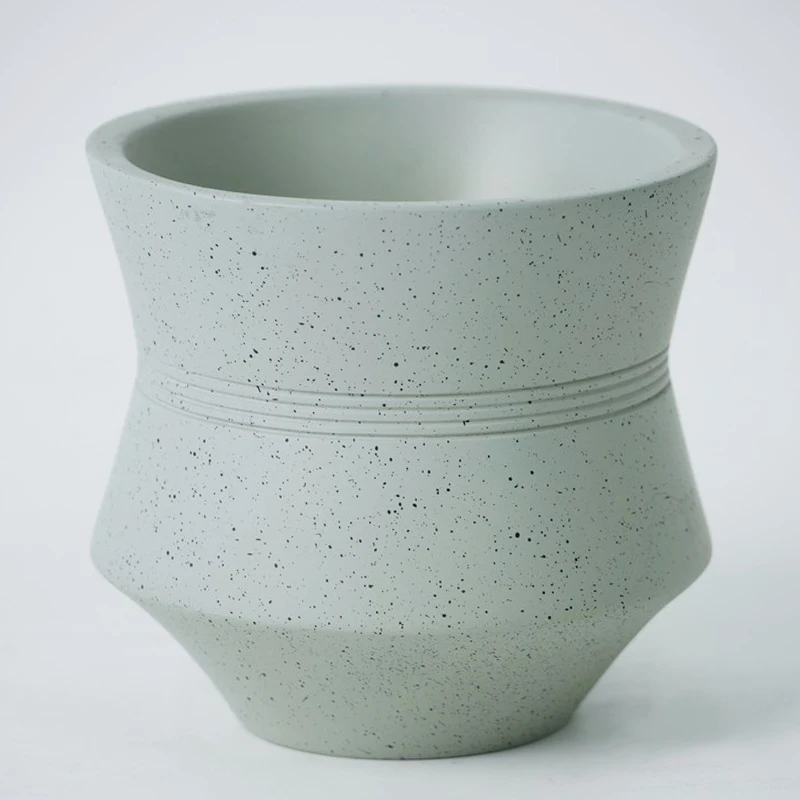 Cement bathroom products candle holders and candle jars colored candle holder material design customizable furniture items