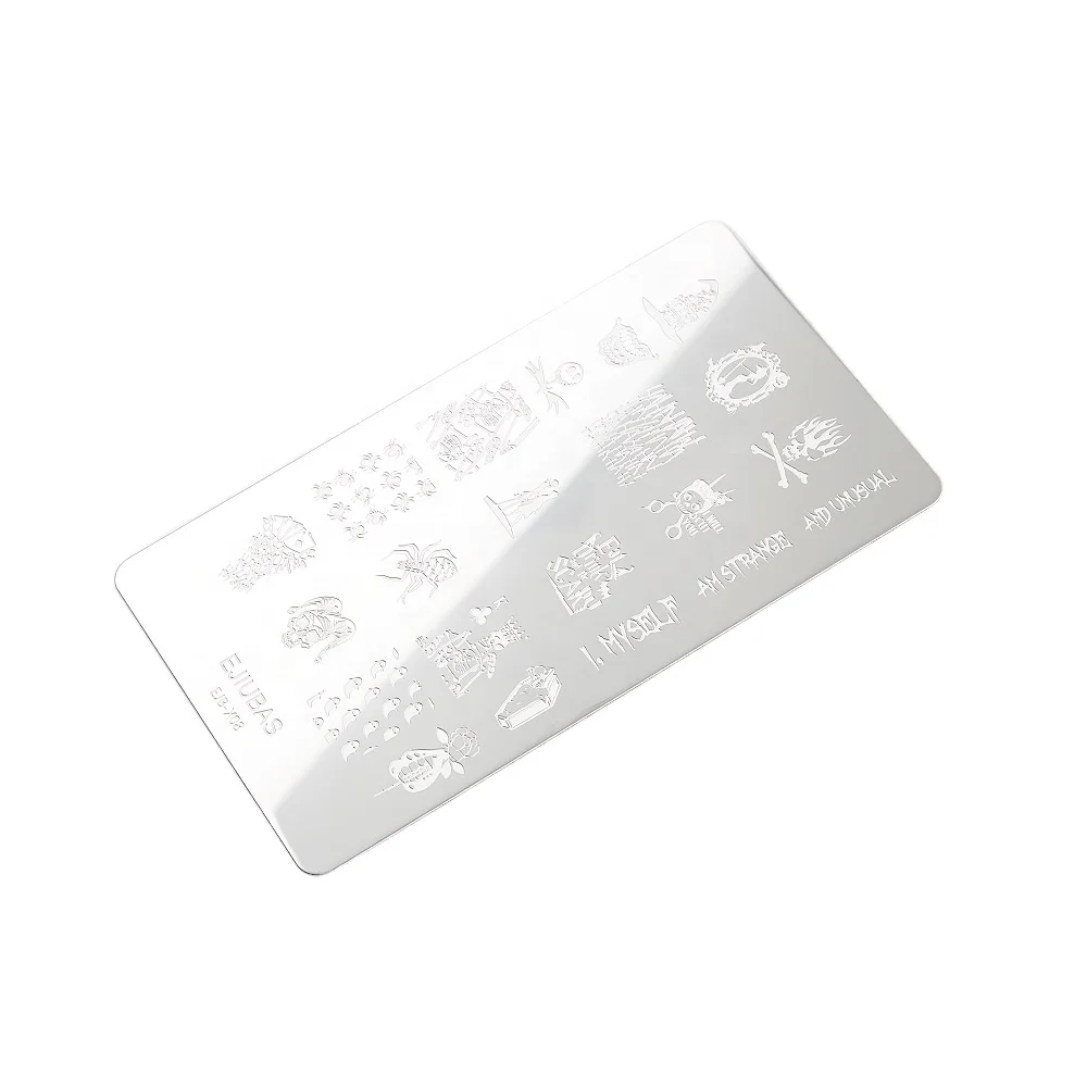 Customized 3D Nail Art DIY Decoration Stamping Plate