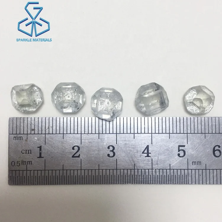 Cheap and High Quality Rough Uncut White HPHT Diamond CVD Diamond From China Supplier