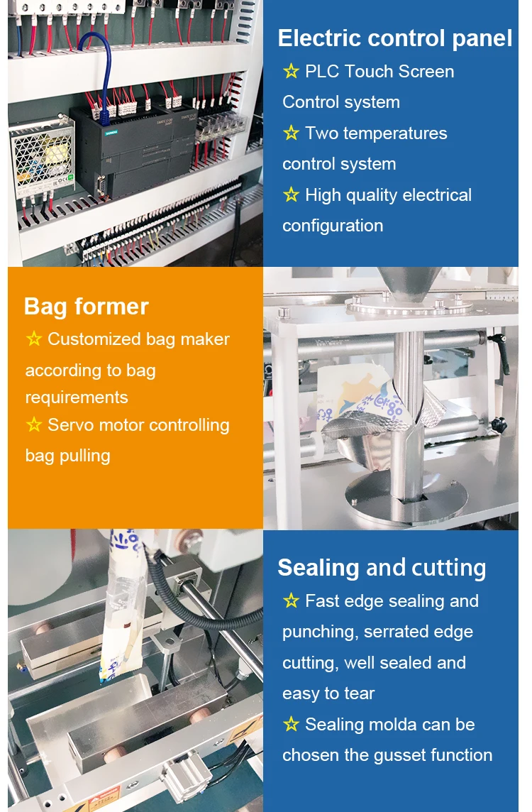 Automatic 10 /14 head weighing nitrogen puffed food crisps packaging machine banana potato chips packing machine