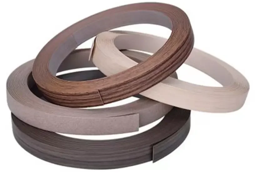 Modern Trend Furniture Accessories Edge Decorative Edge With Wood Grain Waterproof Pvc Edge Banding