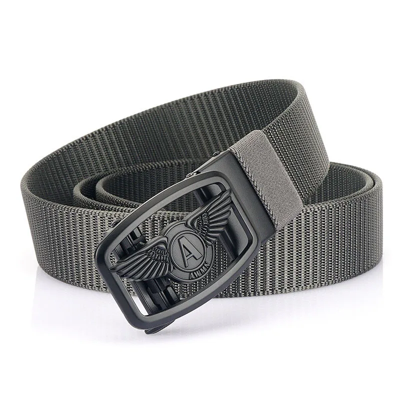 Safety 100% real nylon fabric belts for men tac belt
