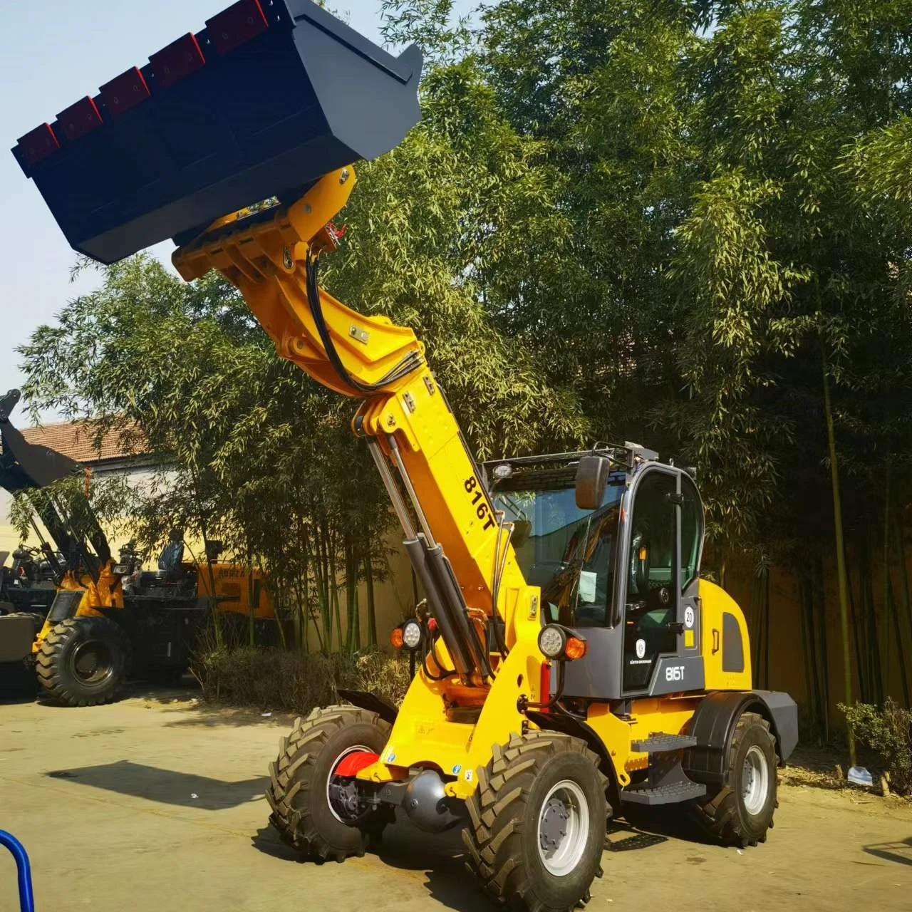 HZM816T Telescopic loader with Euro5 engine loaders for sale