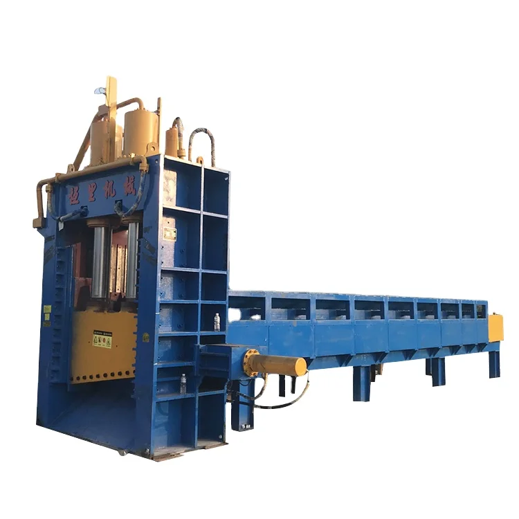 Factory Directly Horizontal Hydraulic Container Scrap Metal Shearing Machine metal Shear For sale heavy hydraulic baling shear