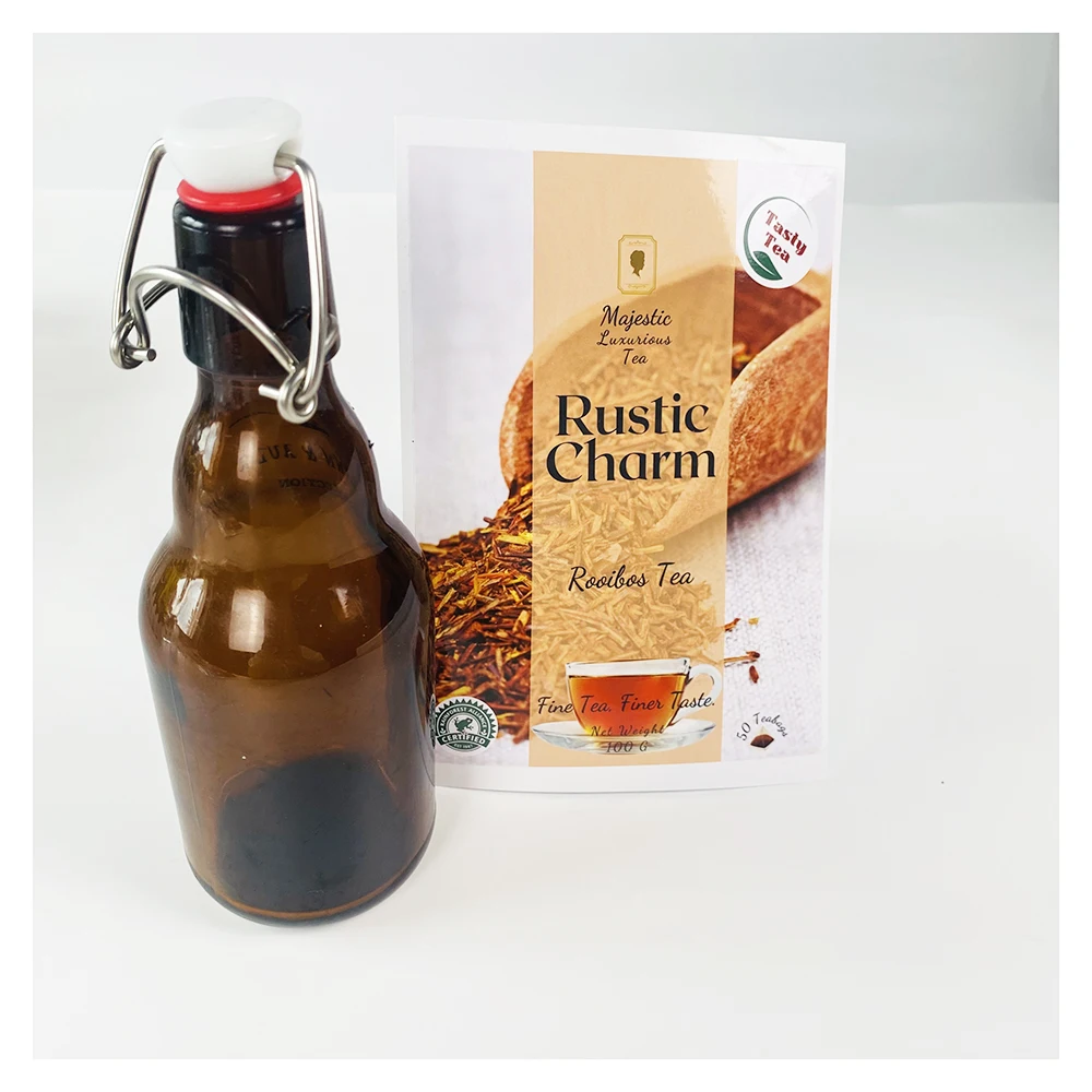 Good quality 100pcs MOQ Customized Beverage Sticker Fruit Juice Label Etichette Self Adhesive Bottle Labels
