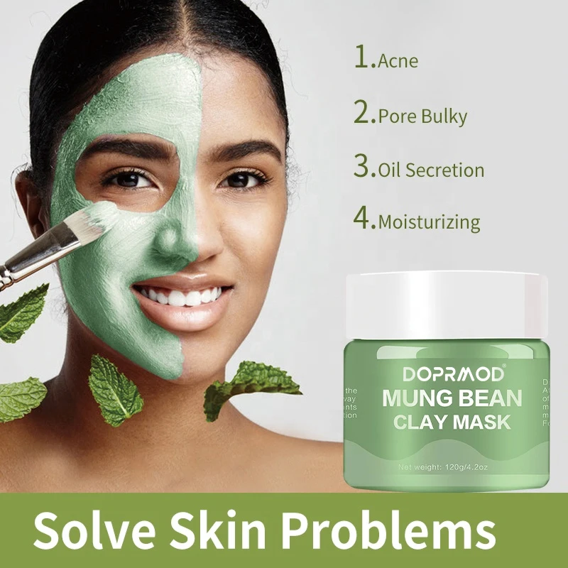 Amazon Hot selling Ice Cream Clay Mud Mask Skin Care Scrub Cleans Tighten and Moisturizes Colorful Mask 120g