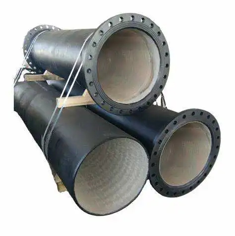 Hot sale BSEN545 DN50-DN2600 Ductile Iron Puddle Flange Pipe Double Flanged Pipe with puddle Pipe Fitting