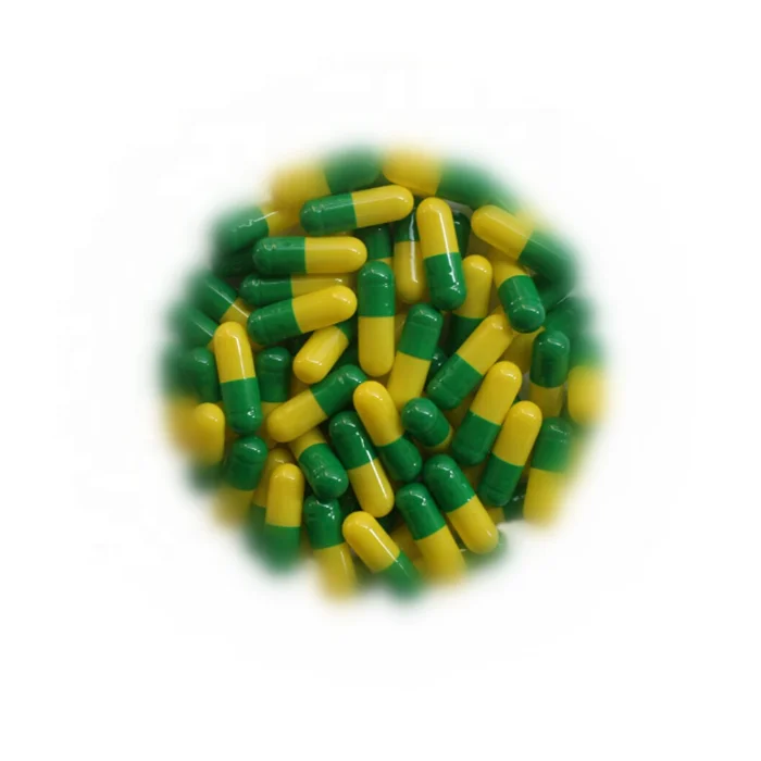 Alibaba golden supplier Enteric Coated Veg/Gelatin/HPMC Capsule Best Price Red White Capsule Size 00,0,1,2,3,4,5