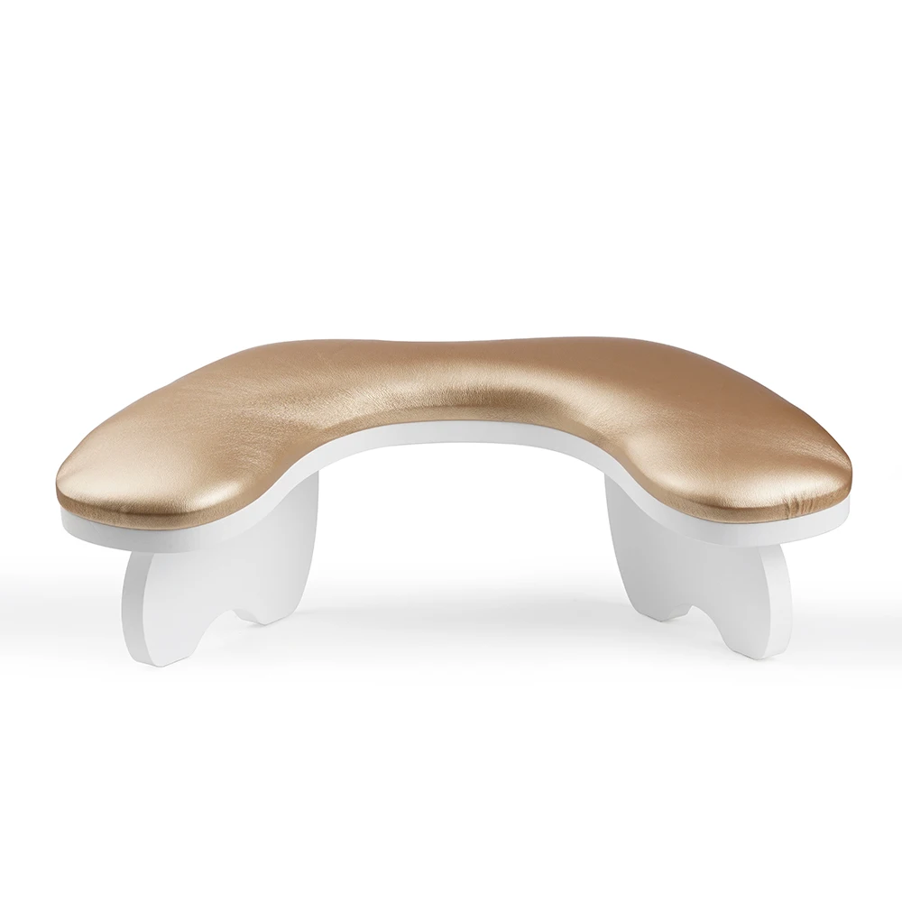 2024 New Design Manicure Butterfly Shape Solid Wood Nail Arm Rest Cushion Hand Pillow For Nail Salon