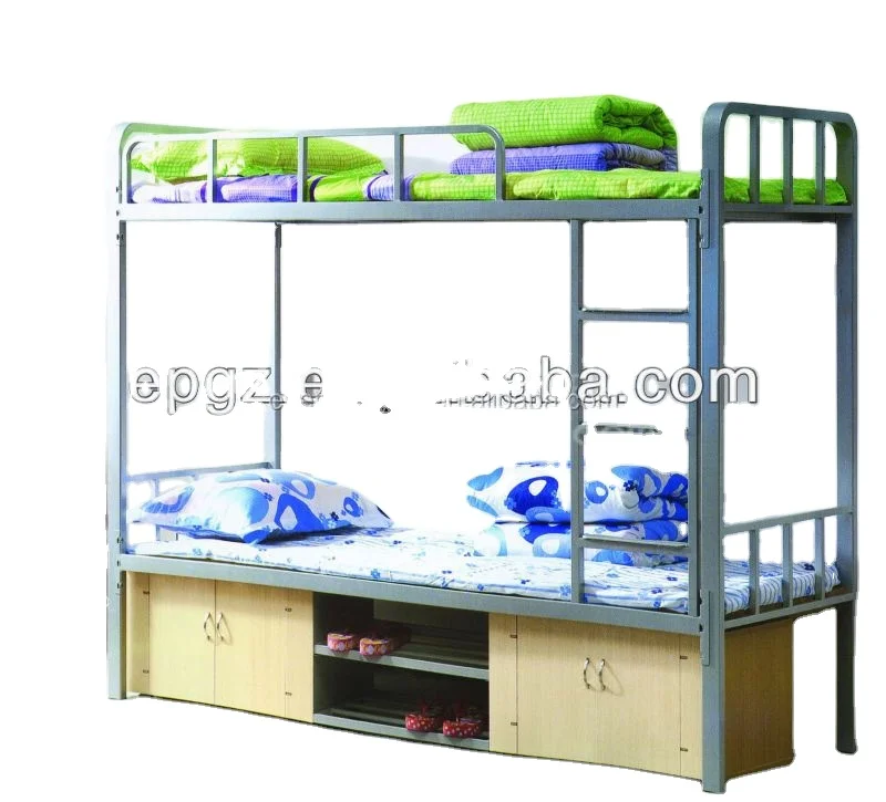 Современная прочная деревянная мебель для школьного общежития, двухъярусная кровать для студентов
