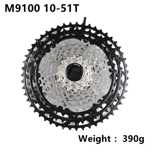 SHIMANO XTR M9100 12-Speed MTB Cassette Sprocket 51T Mountain Bike M9100 Bicycle Freewheel Cassette MTB 12S Bicycle Freewheel