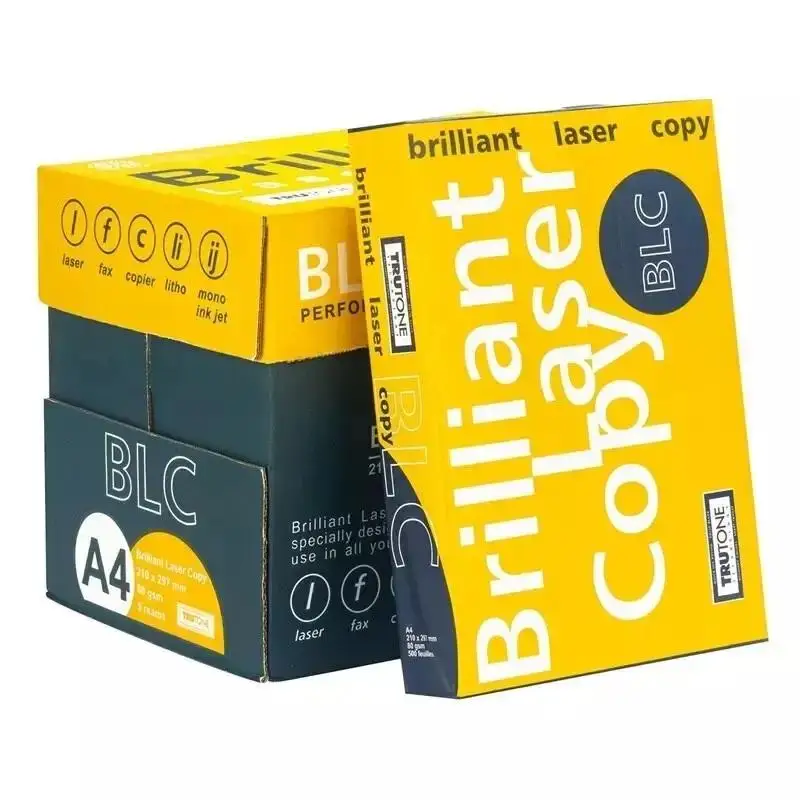 China manufacturer 70gsm  BLC office paper brilliant laser A4 paper