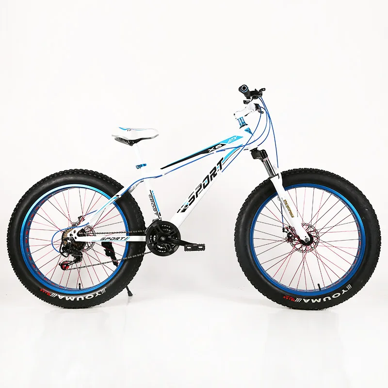 OEM chinese full suspension fat tire bike 21speed mountain bicycles for adult in good price