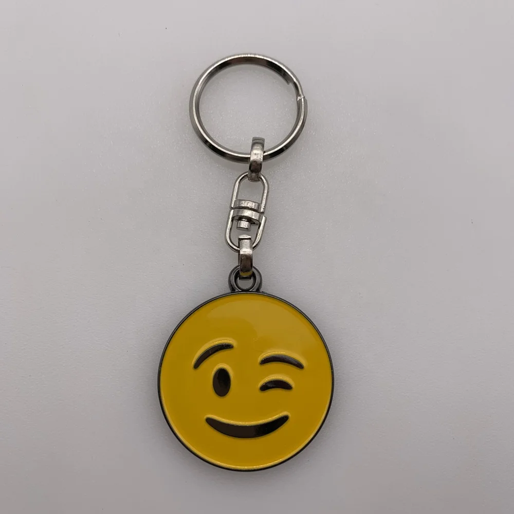 Metal Badge keychain