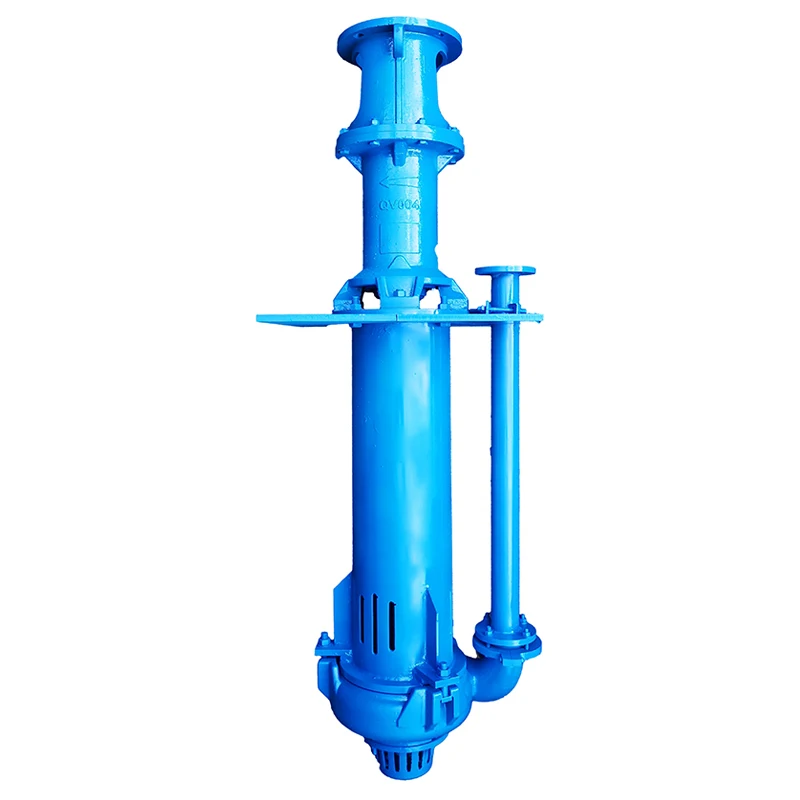 High Chromium Alloy Centrifugal Vertical Long Shaft Slurry Pump For Mining