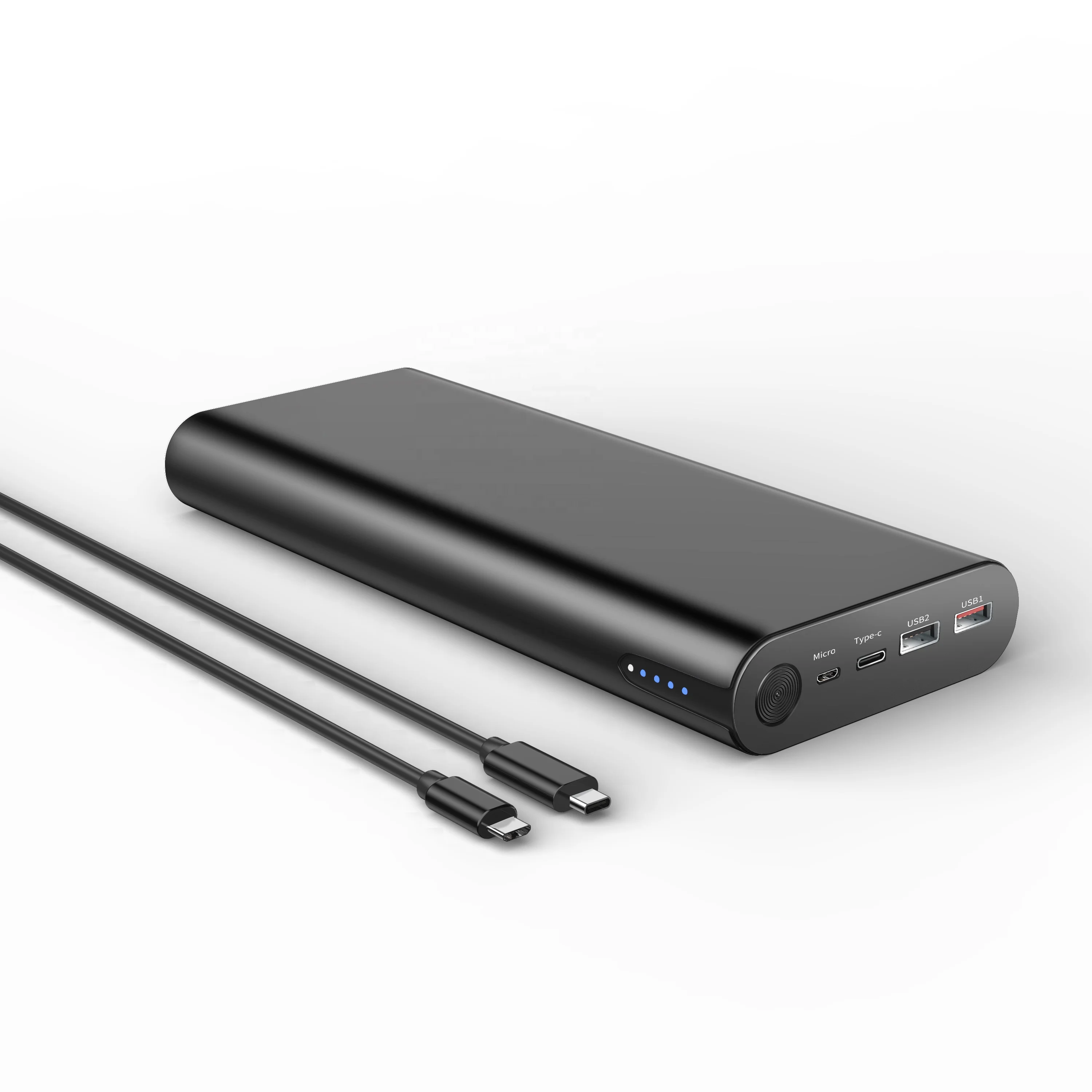 Wholesale High Quality USB Type-C 100W PD Power Bank Model For IPhone Macbook Pd Fast Charger Power Bank 27000mah