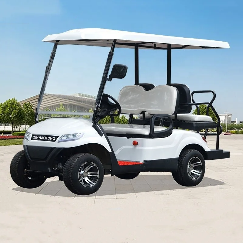 Chinese 60/72V Battery Golf Cart 3500 Watt AC Motor Electric Golf Cart Intelligent Controller 6 Seater Scenic Spot Golf Carts
