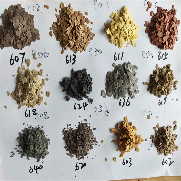 Real stone paint with natural composite rock flakes shell color flakes exterior wall decoration paint art granite paint dyeing