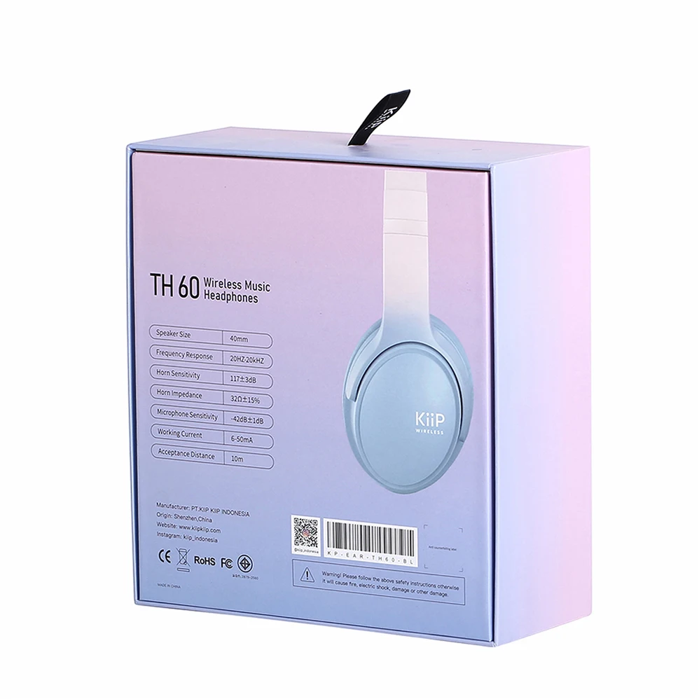 Custom Large Eco-Friendly Cardboard Earphone Box UV Advantageous Paper Packaging for Headphones Industrial Use