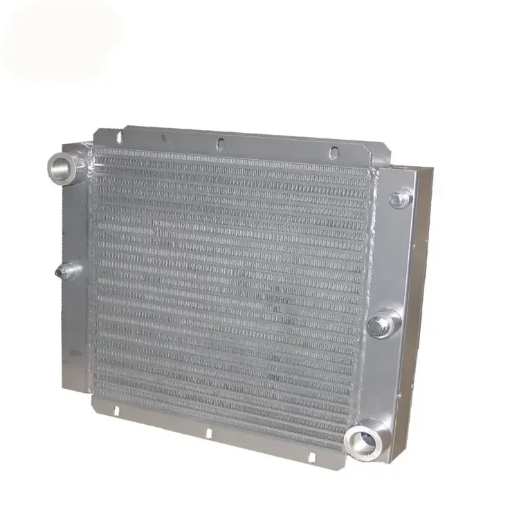 Oil Cooler/air Cooler OEM High Performance Plate-fin Hydraulic Aluminum Plate Heat Exchanger Engine Gas and Air Sustainable