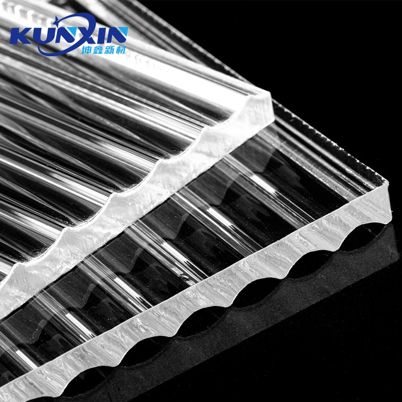 China Custom Silk Screen Printing Wall Panels 3.0Mm 5.0Mm Clear Reeded Acrylic