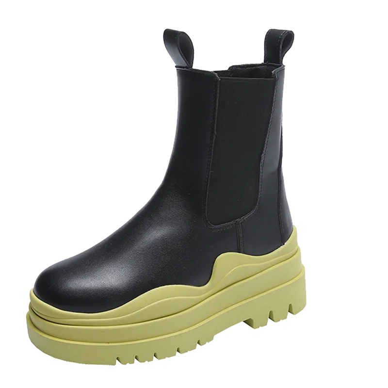 2022 tidal current Fashion denim boots