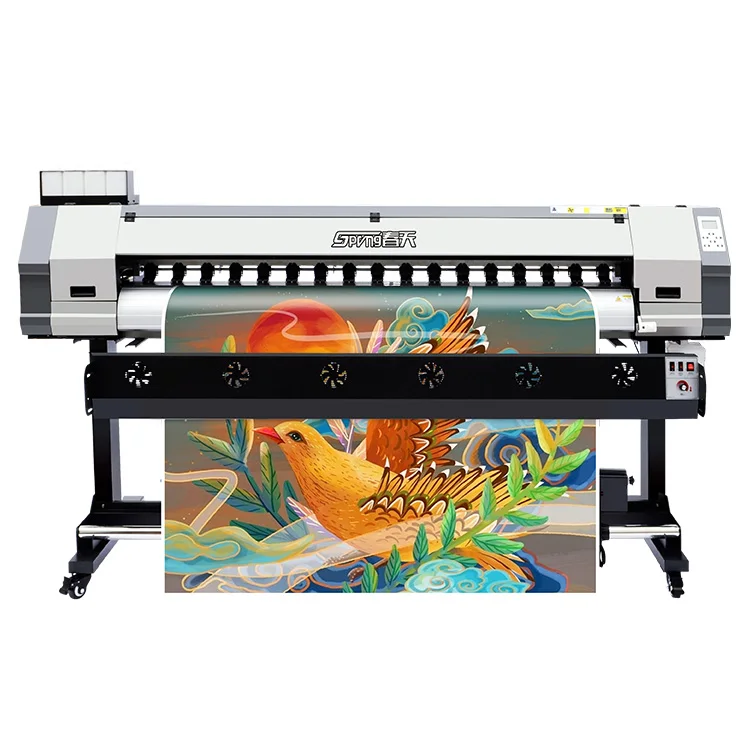 cheaper price eco solvent printer 1.6m 1.8m uv roll to roll dye sublimation impressora digital inkjet printers