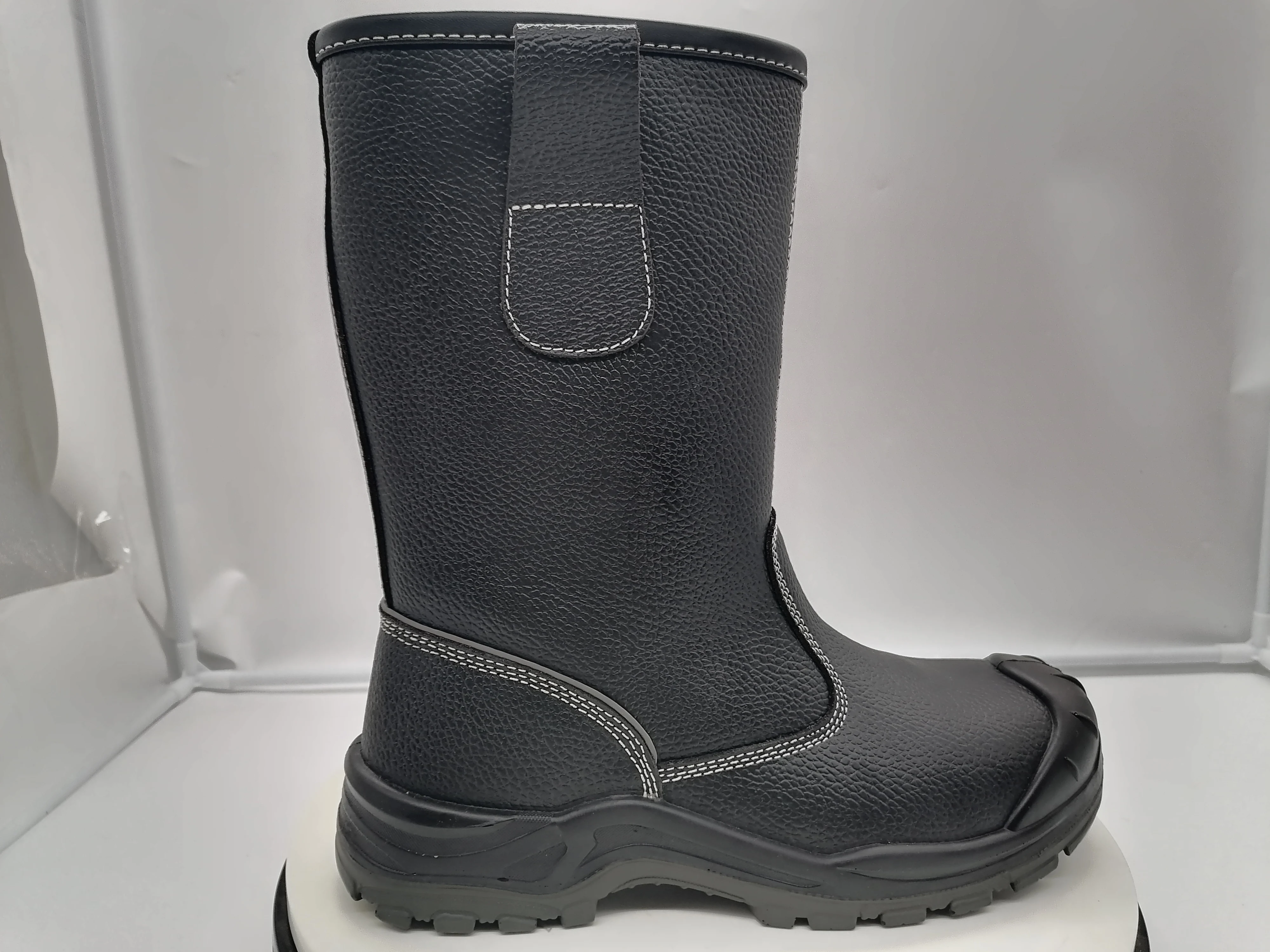 Winter nubuck leather snow boots working mens safety boots