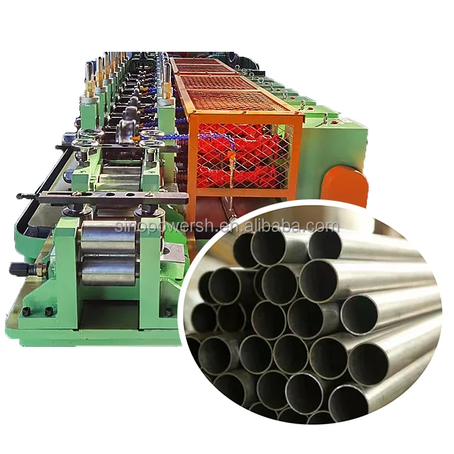 HOT Products ERW mild tube steel production line iron pipe making machinery for sale