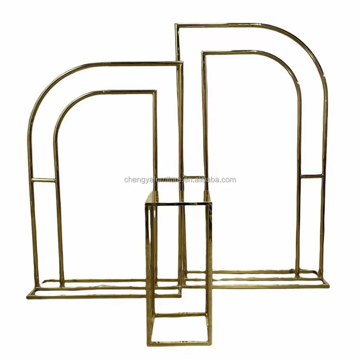 Baby Shower Arch Wedding Decoration Metal Flower Backdrop Arch