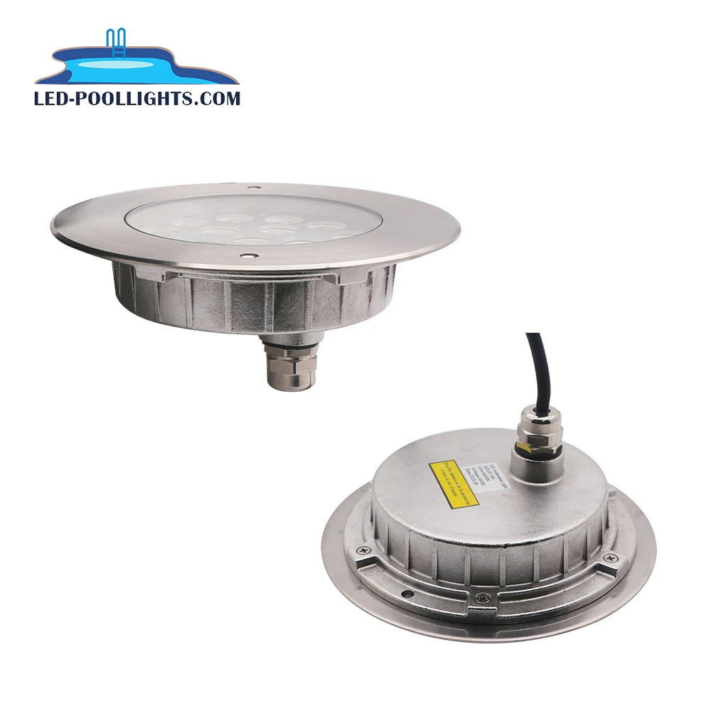 18W IP68 waterproof RGB Outdoor Waterproof Recessed Floor Round Led Deck Garden Inground Buried led underwater lights