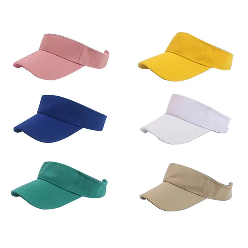 Cheap Promotional Sun Hat Wholesale Custom Blank Sun Visor Hat Kids Sun UV Protection children visor Hat