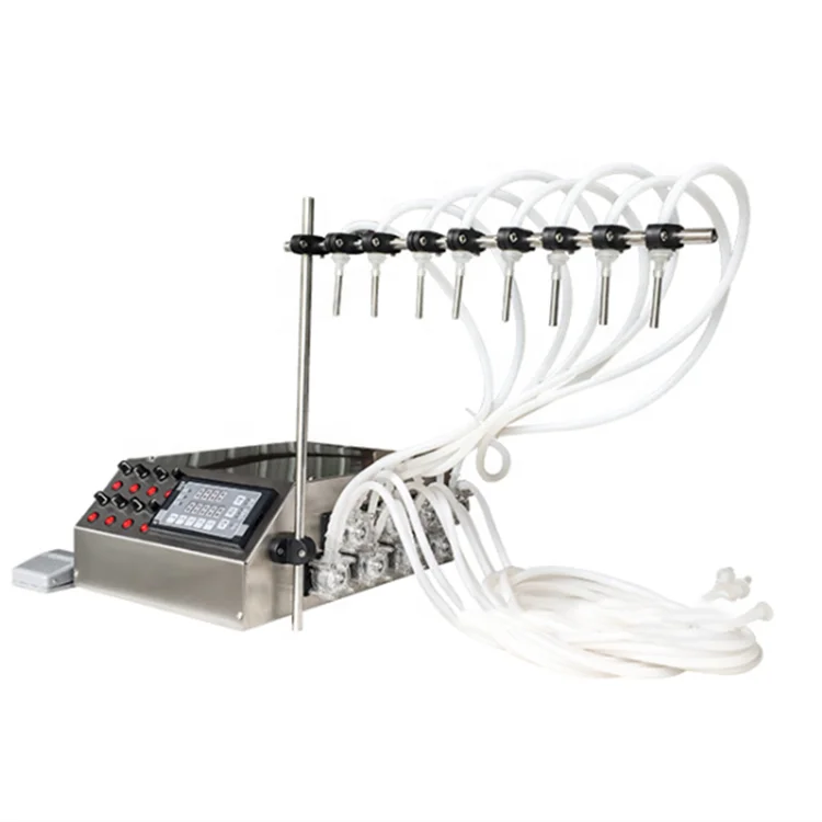LANDTO small capacity water/essential oil semi-automatic filling machine&liquid detergent filling machine