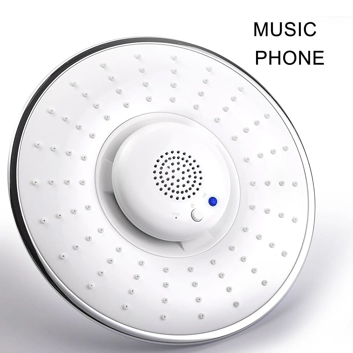 Advanced materials and leak-free High Pressure Music Shower Head With Wireless Speaker, Music Showerhead with Speaker