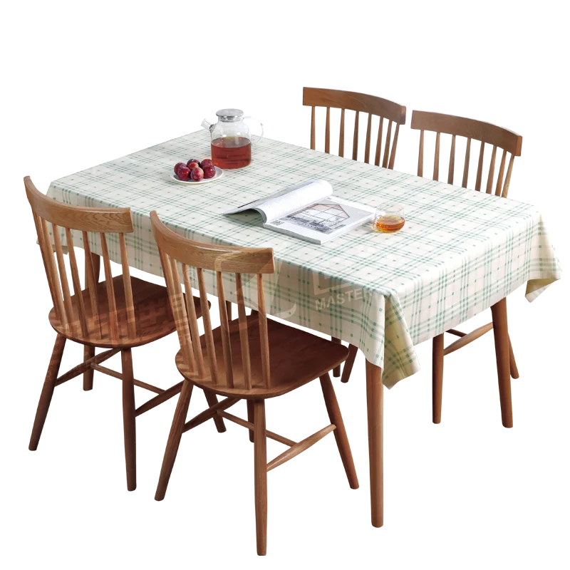 High Quality Biodegradable Table Cloth Printed PCC Disposable Degradable Stone Plastic Tablecloth