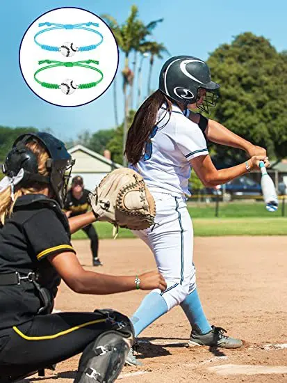 Hand-woven Colorful Bracelet Football Basketball Volleyball Tennis Sports Bracelet