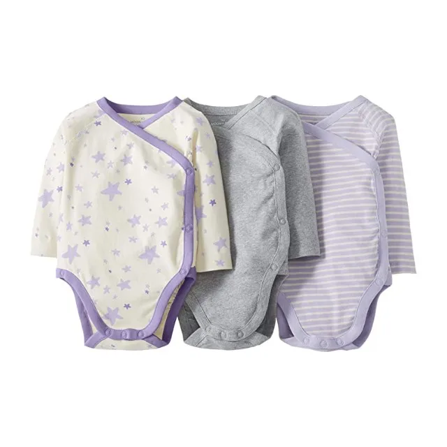 Extra Discount Custom Baby Footed Toddler Pajamas Romper Zip Front  Infant Baby Clothes Jumpsuit Romper