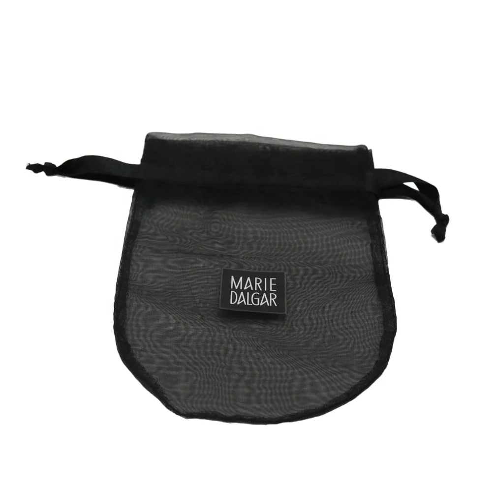 Wholesale Round Bottom Gift Packaging Pouch Mesh Organza Cosmetic Bags