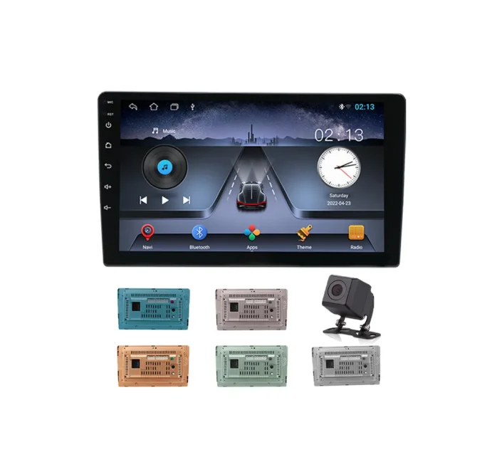 car accessories 2025 best seller car stereo with dvd player 10 7 inch android car radio