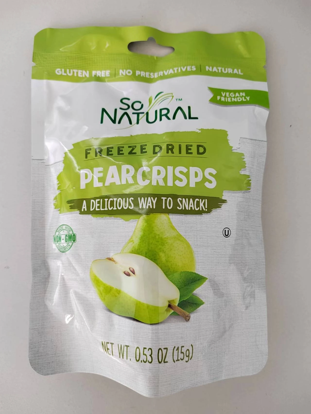 So Natural Crispy Pear Freeze Dried Pear Crisps