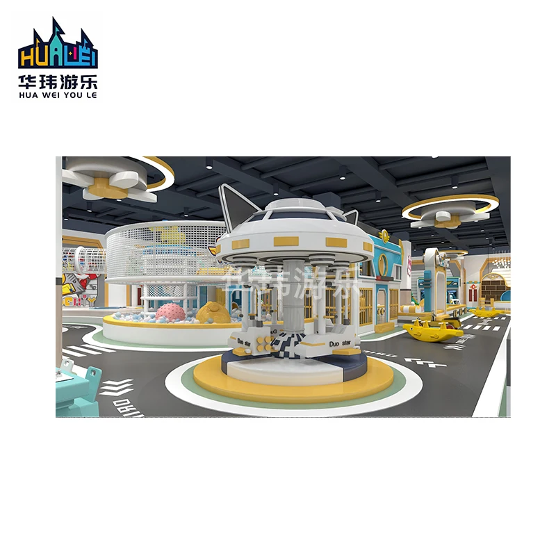 Factory Price Customized Kids Small Play Center Maze Indoor Plastic Equipment Soft Play Playground