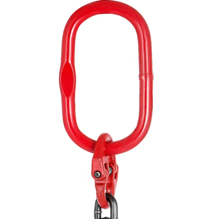 Grade 80 5.3Ton 13mm single leg lifting chain sling