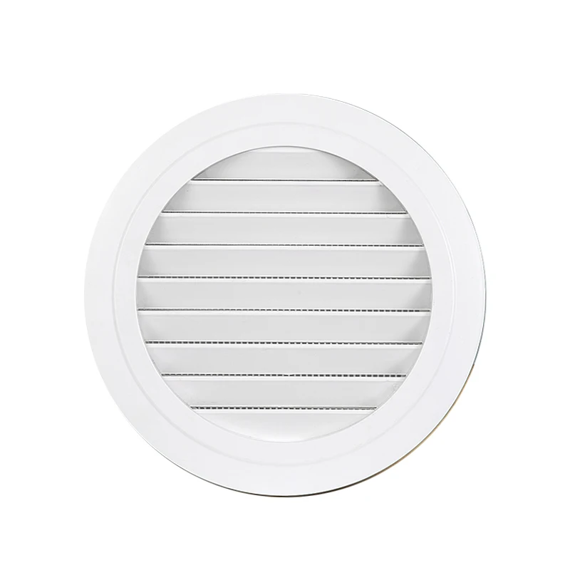 Пластиковая настенная вентиляционная крышка из АБС-пластика, Потолочная пластиковая вентиляционная решетка против насекомых и засорения