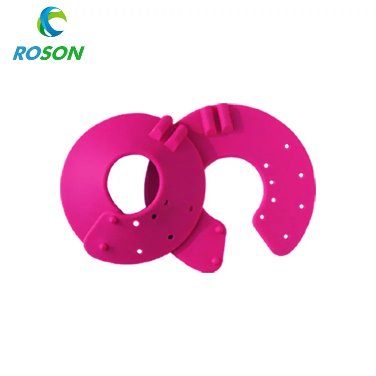 L size Female Conductive TENS Unit Women Breast Pulse Stimulator Massager Electrode Pads For Promote Mammary Blood Circulation