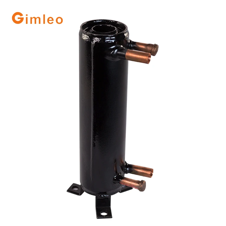 China Copper condensers and heat pump heat exchangers / spiral copper tube heat exchanger