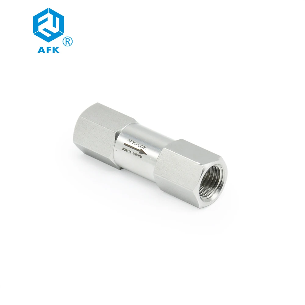 Check Valve and Female Npt High Pressure Air Non Return Valve,spring 1/8 1/2 1/4 Gas Standard