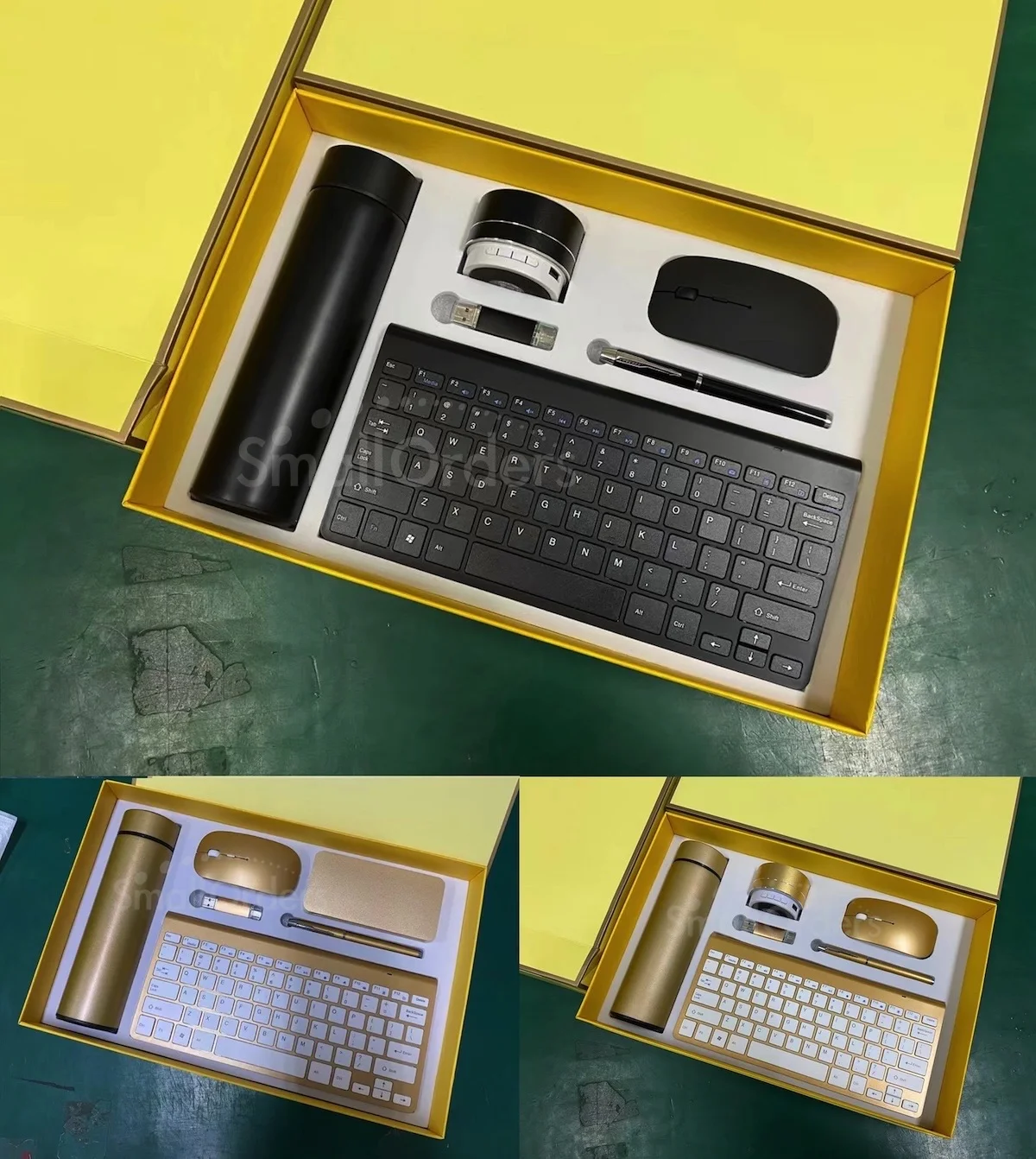 Custom 2024 new products ideas 2024 2025 promotional notebook corporate business gifts items sets with logo keyboard Mouse pen