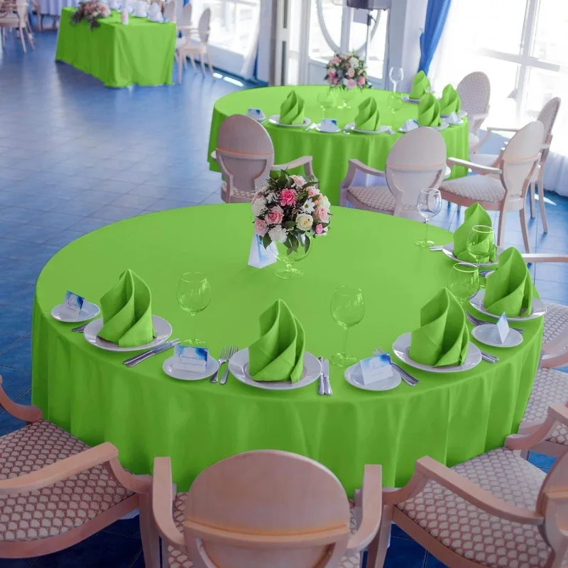 Folding Flower Saliva Cloth Customized Hotel Solid Color Polyester Napkin Western Restaurant Satin Placemat