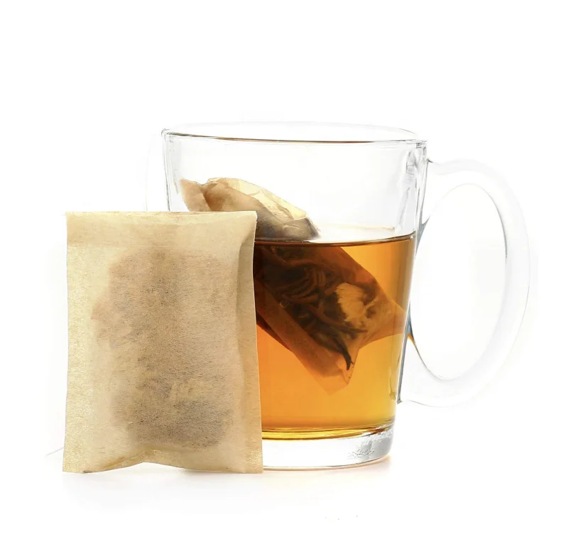 Hot Biodegradable disposable loose leaf unbleached big flower camomile chinese ginseng tea filter packing bag seal wholesale